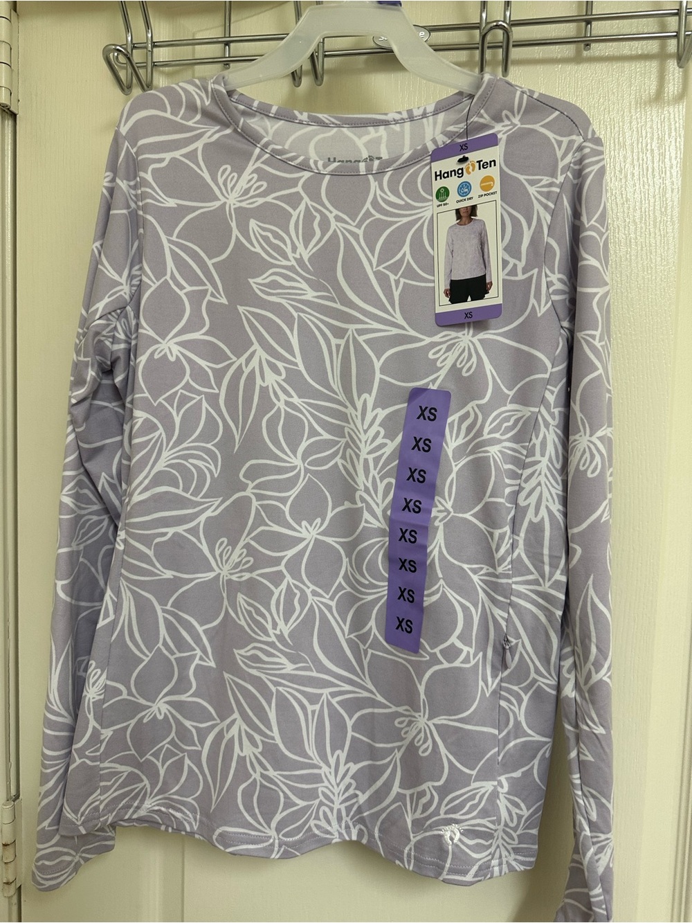 Hang Ten Long Sleeve Sun Tee spf50